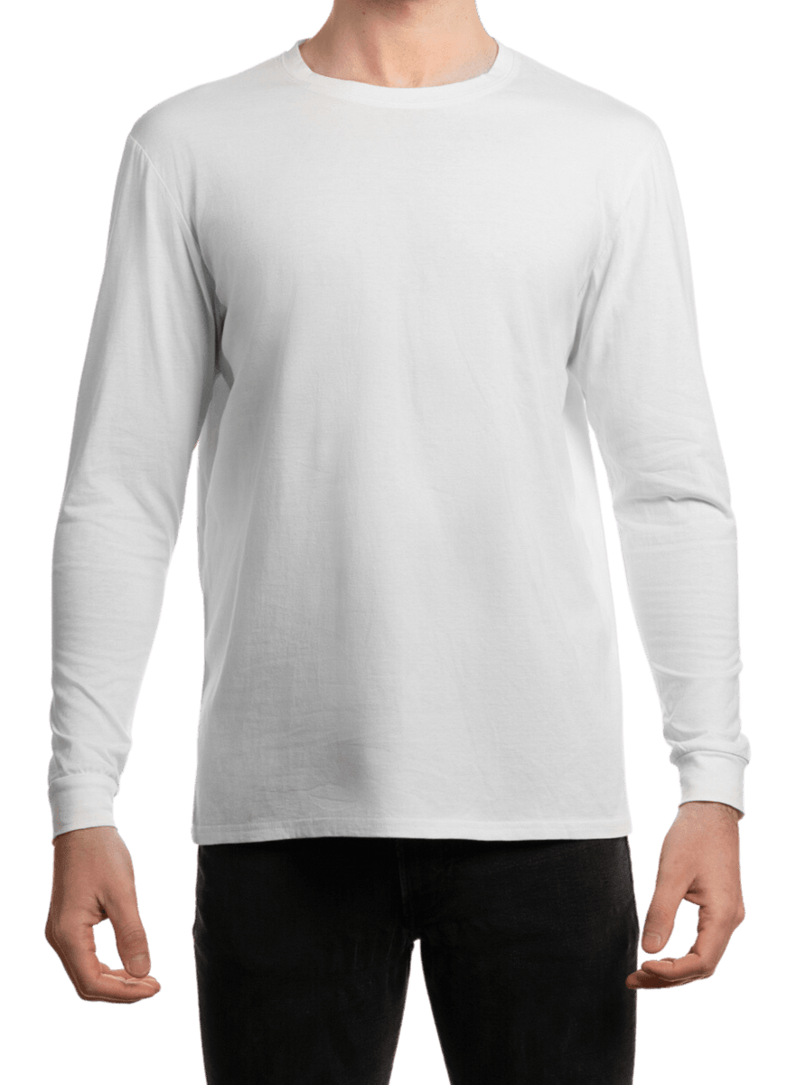 Men's L/S Crew T-Shirt With Cuff – Econic Apparel